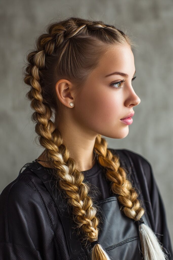 Double Dutch Braids