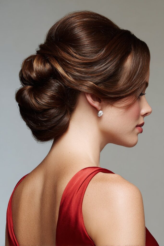 Flat Iron Updo