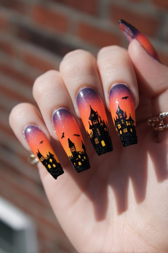 Haunted Mansion Silhouettes