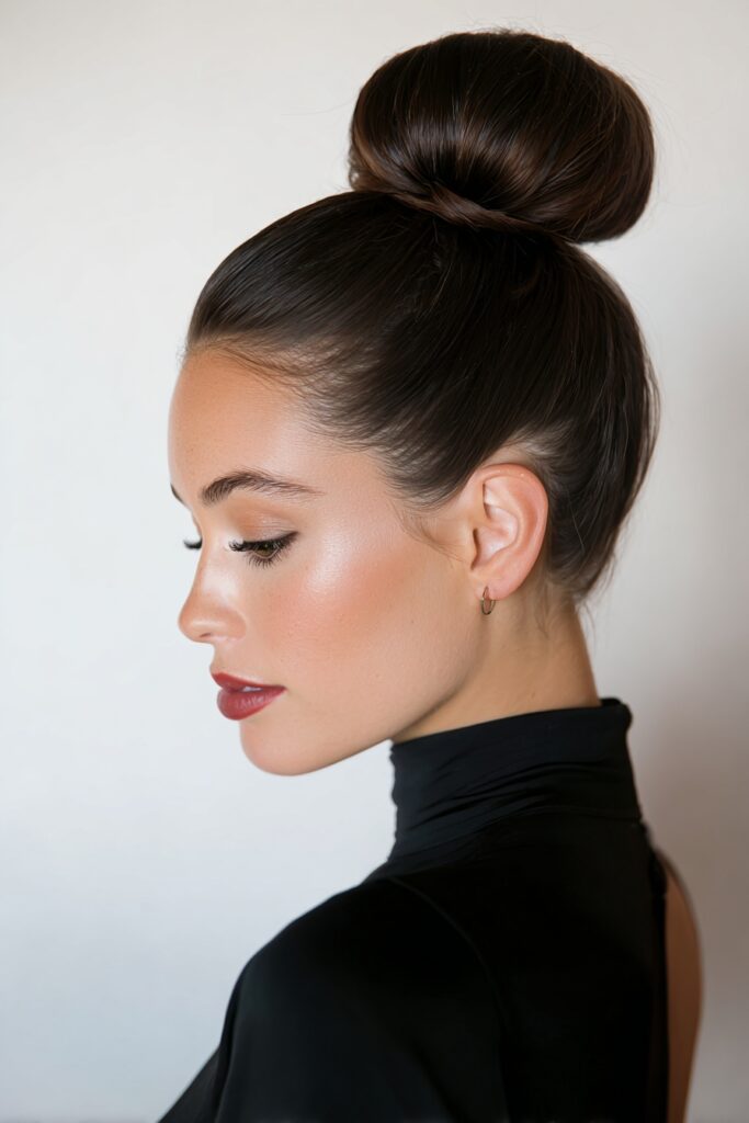 High Ballerina Bun