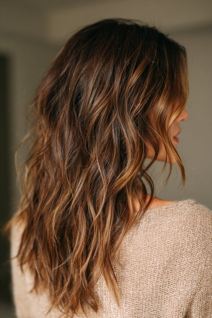 Honey-Kissed Beach Waves