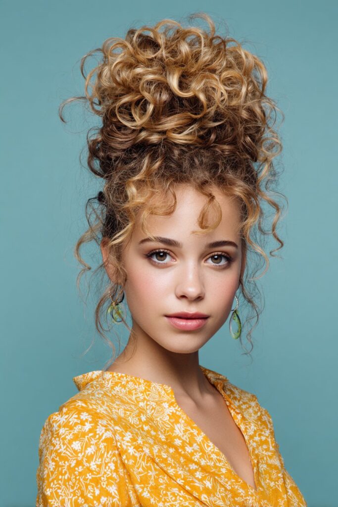 Pineapple Updo
