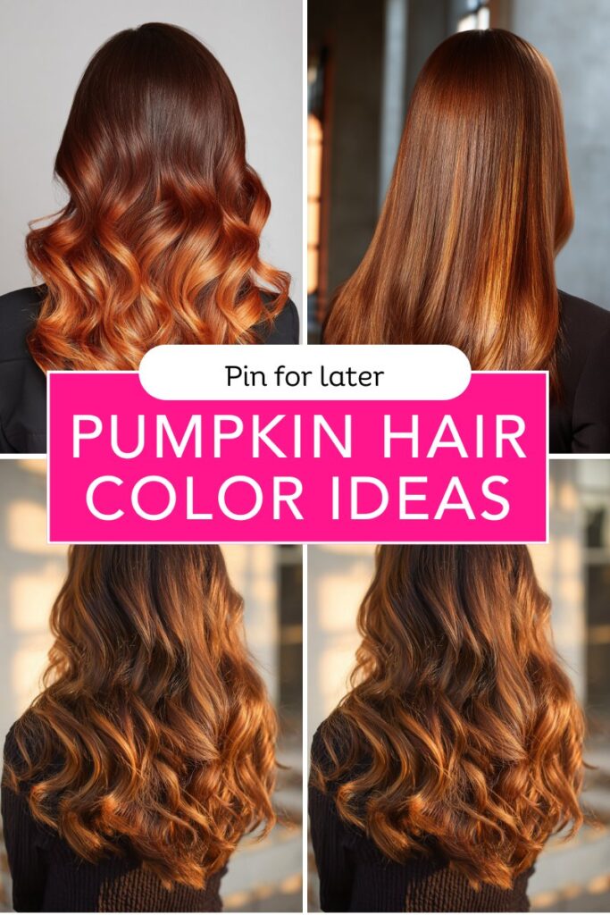 Pumpkin Hair Color Ideas