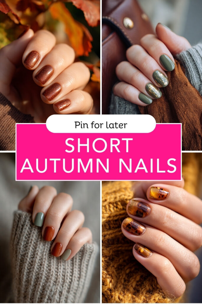 Short Autumn Nails
