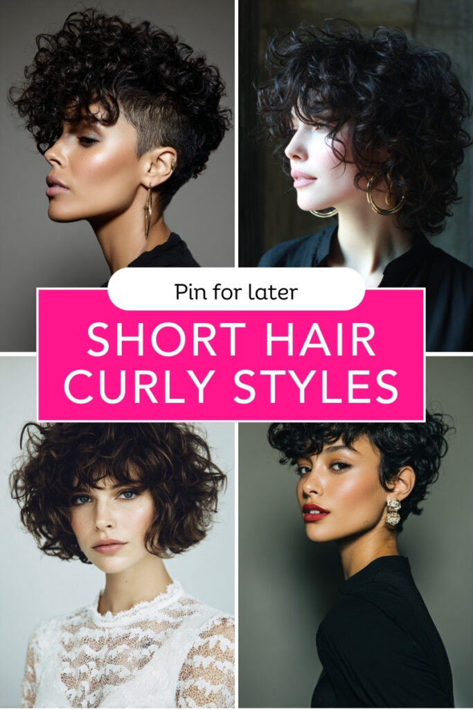Short Hair Curly Styles