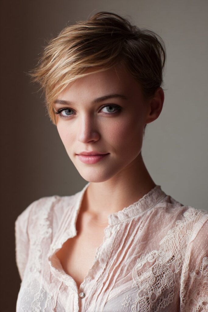 Side-Swept Pixie