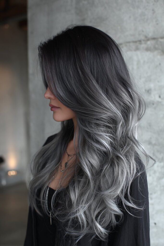 Smoky Grey Ombré