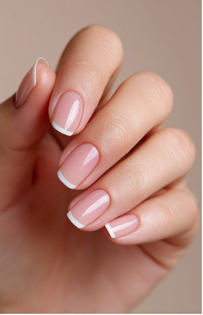 Micro French Manicure