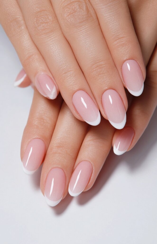 Milky French Tips