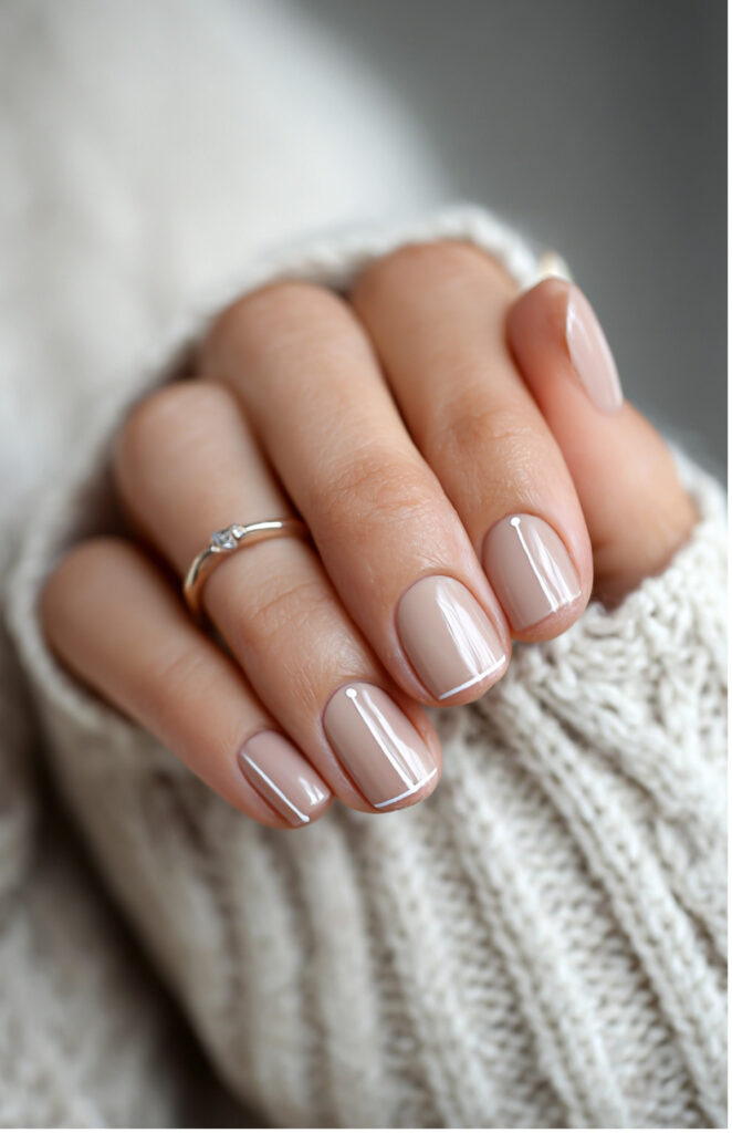 Minimalist White Chrome Accents