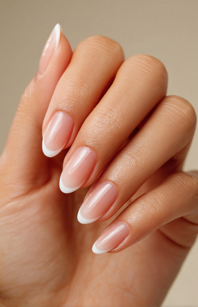 Off White French Tips