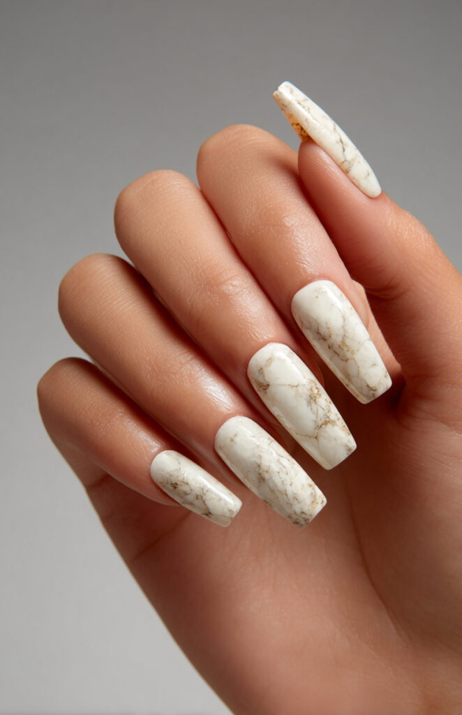 Off White Marble Effect