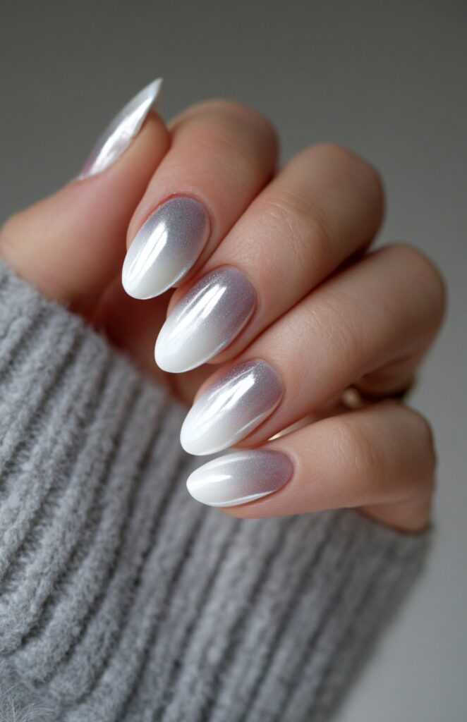 Ombré White Chrome
