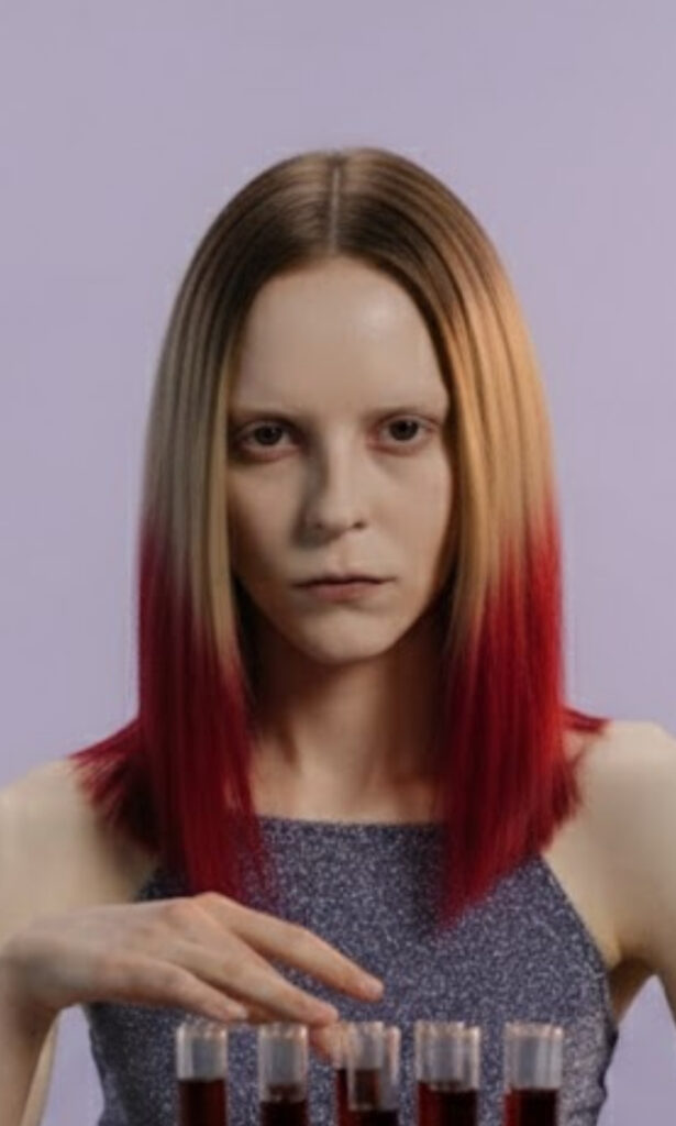 Two-Toned Vampire Lob