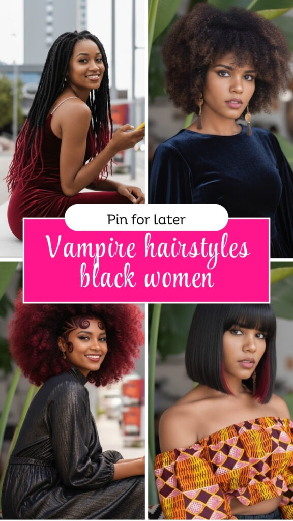 Vampire hairstyles black women