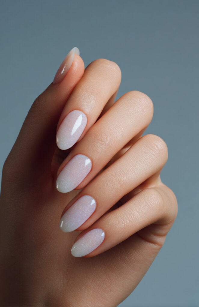 White Aura with Blue Undertones