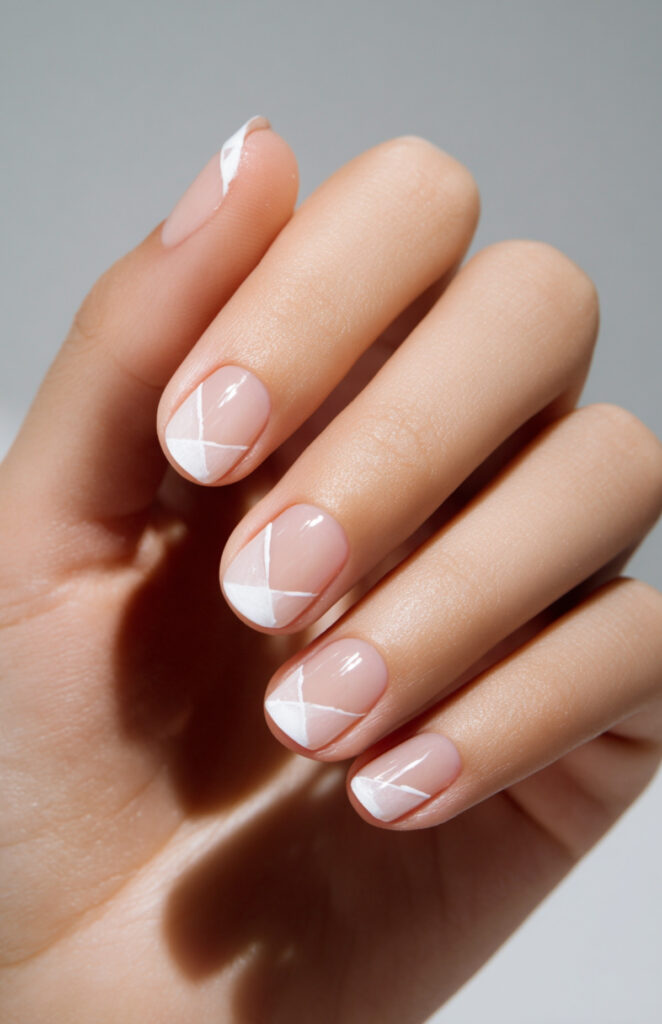 White Negative Space Design