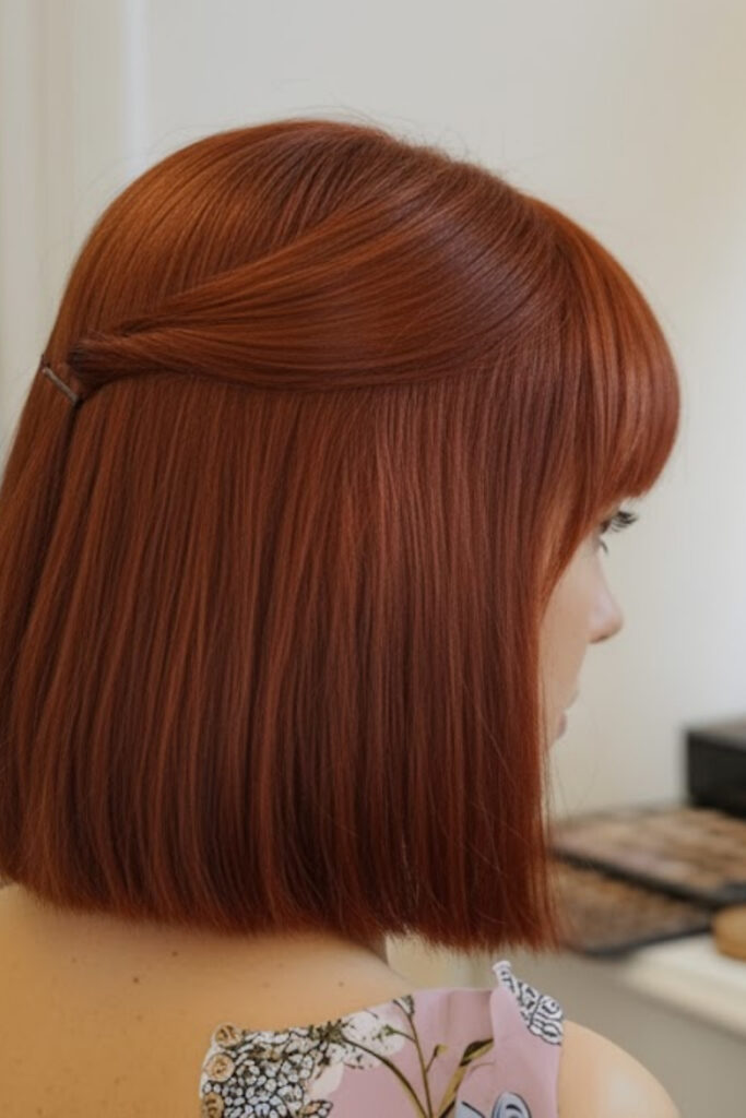 Willow's Innocent Red Bob