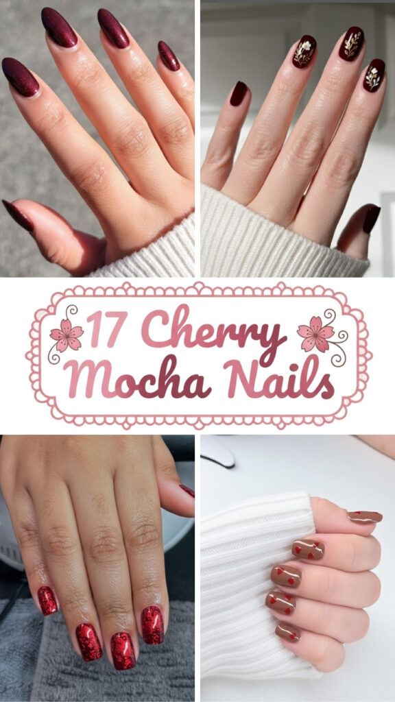 17 Cherry Cola Nails