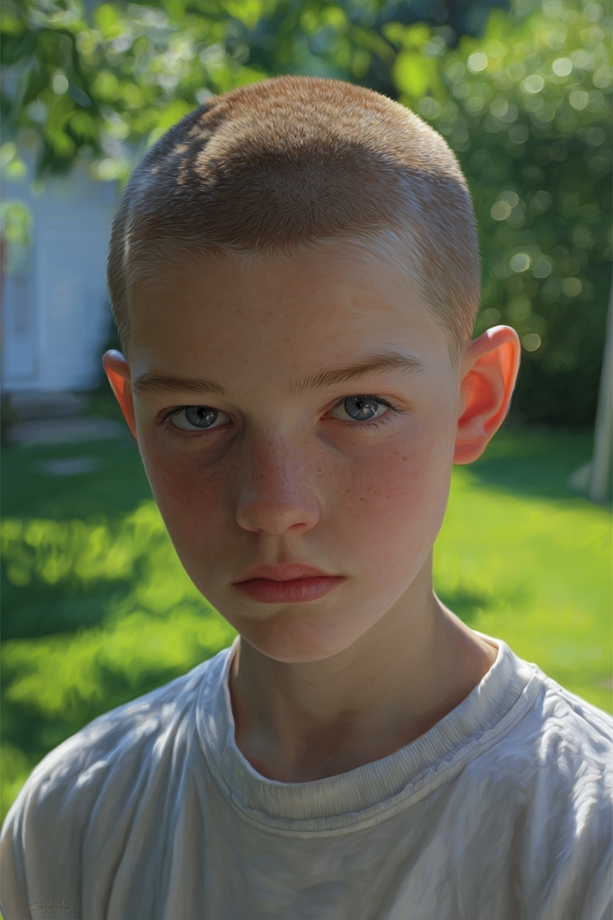 Buzz Cut With Design