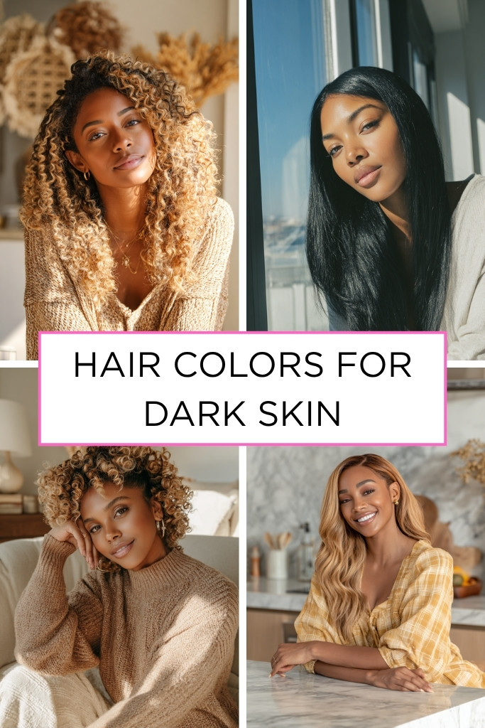 Hair colors for dark skin