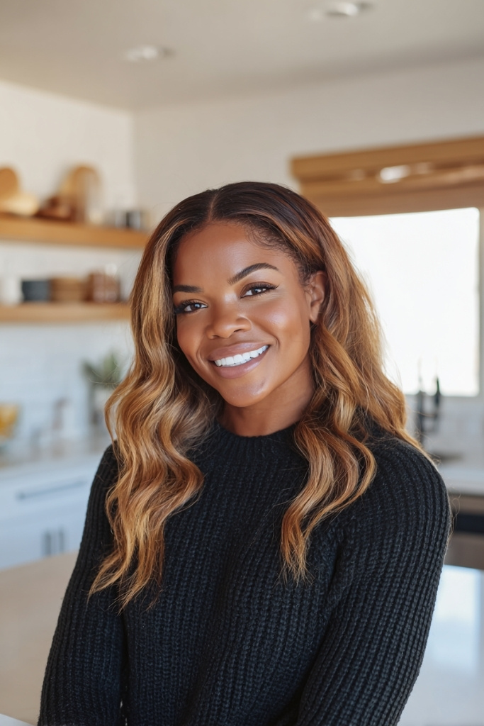 Honey Caramel Highlights