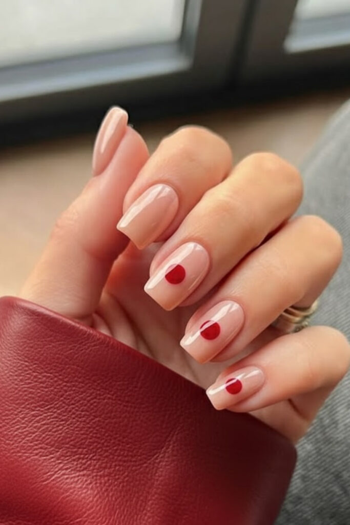 Minimalist Cherry Dots