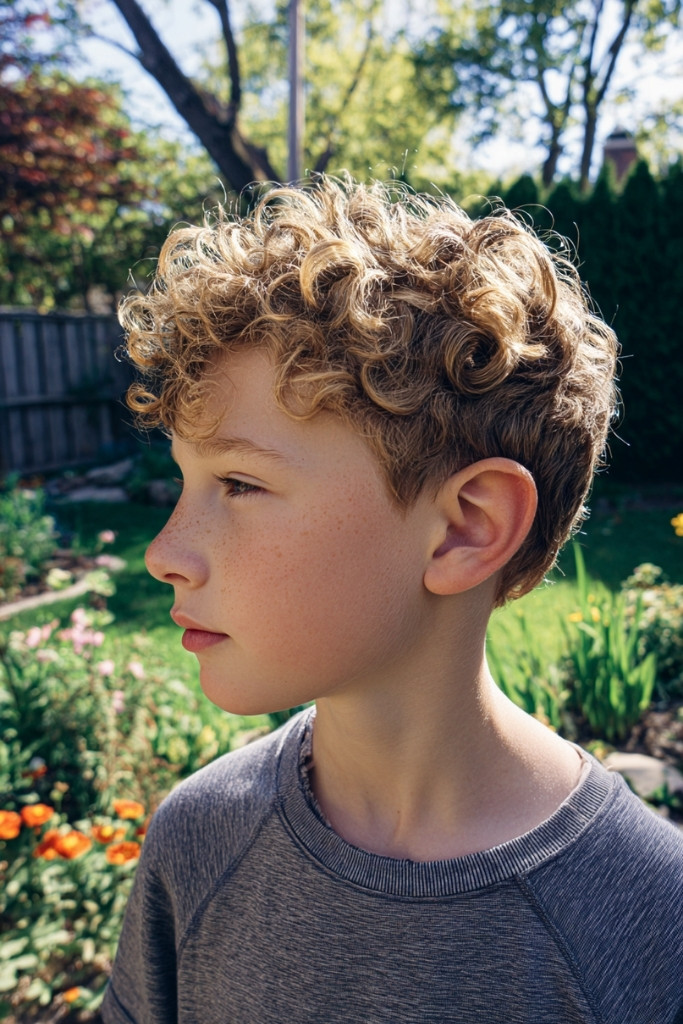 Natural Curls With Shape