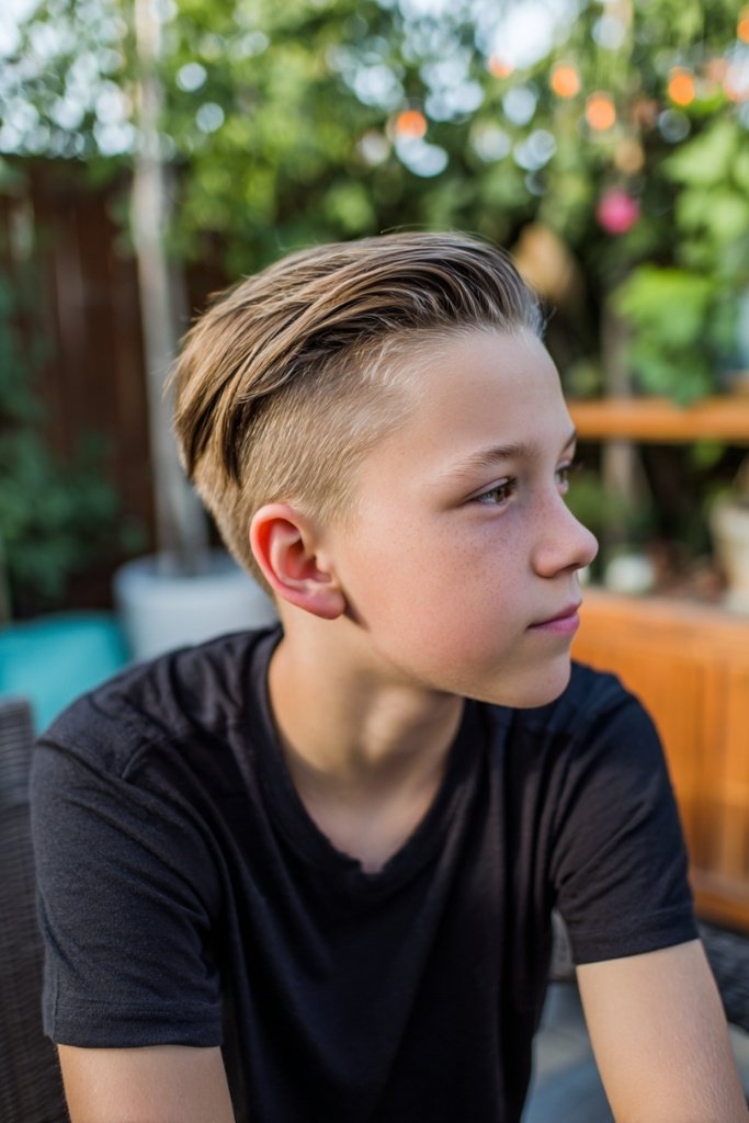 Slicked Back Undercut