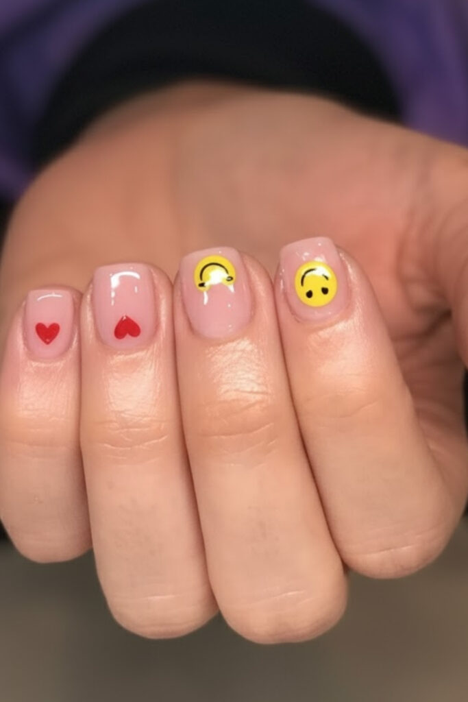 Tiny Hearts & Smiley Faces