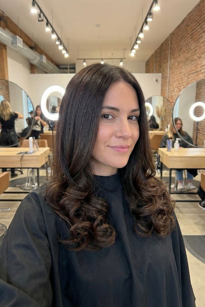 Sleek Roots with Bouncy Ends Blowout