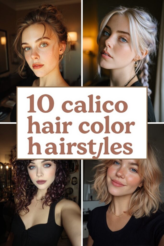 10 calico hair color hairstyles