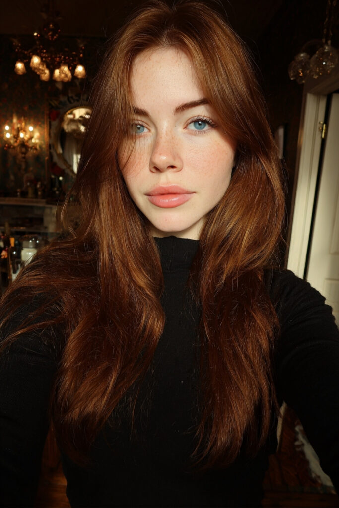 Auburn-Infused Chocolate Copper