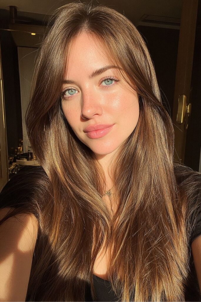 Espresso and Caramel Balayage