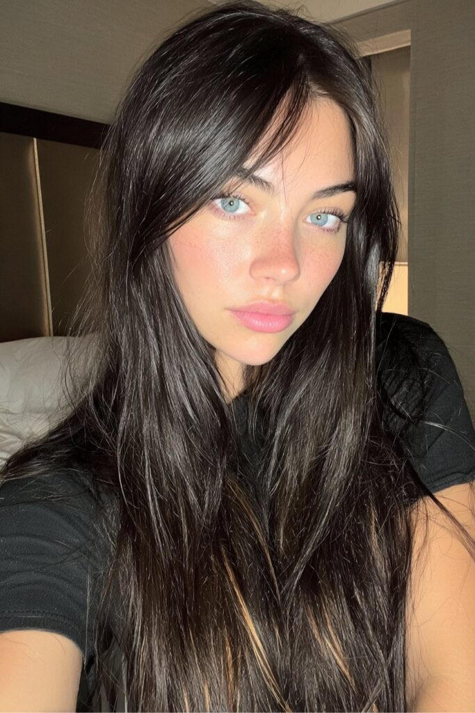 Honey-Dipped Balayage for Black Hair