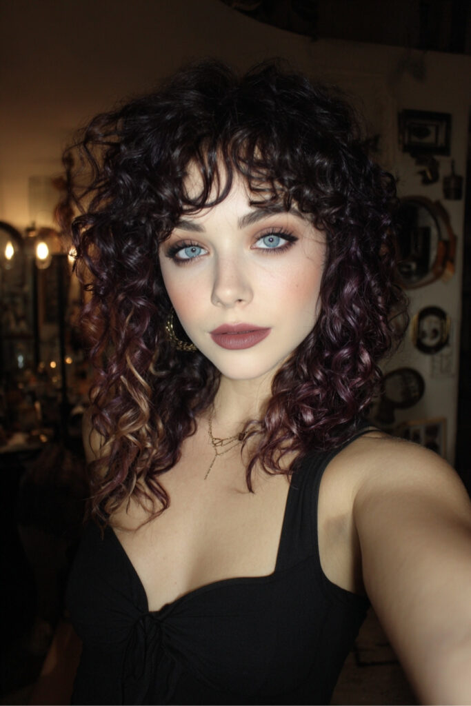 Rose Gold Calico Shag