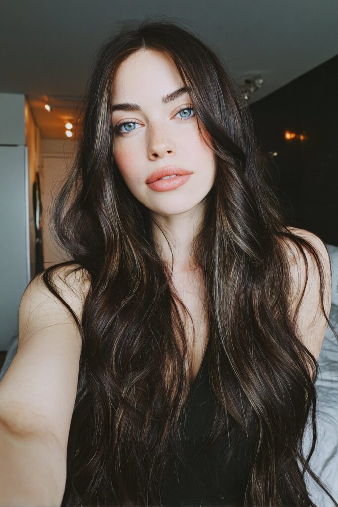 Toffee Melt Balayage for Medium Brown Hair